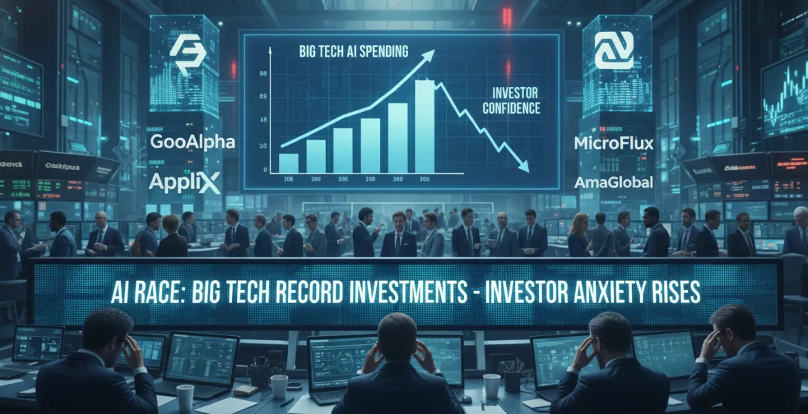 Corsa all'IA: Investimenti record di Big Tech, ma gli investitori sono preoccupati