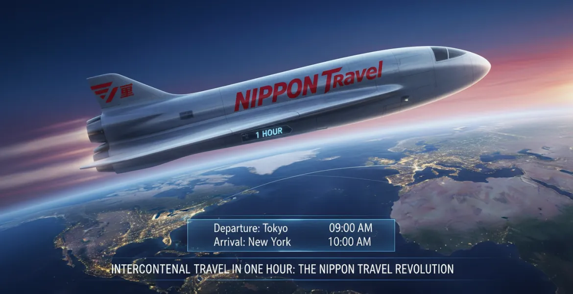 Viaggi intercontinentali in un'ora: la rivoluzione di Nippon Travel