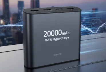 Xiaomi lancia un Power Bank da 20.000 mAh con ricarica rapida a 165W