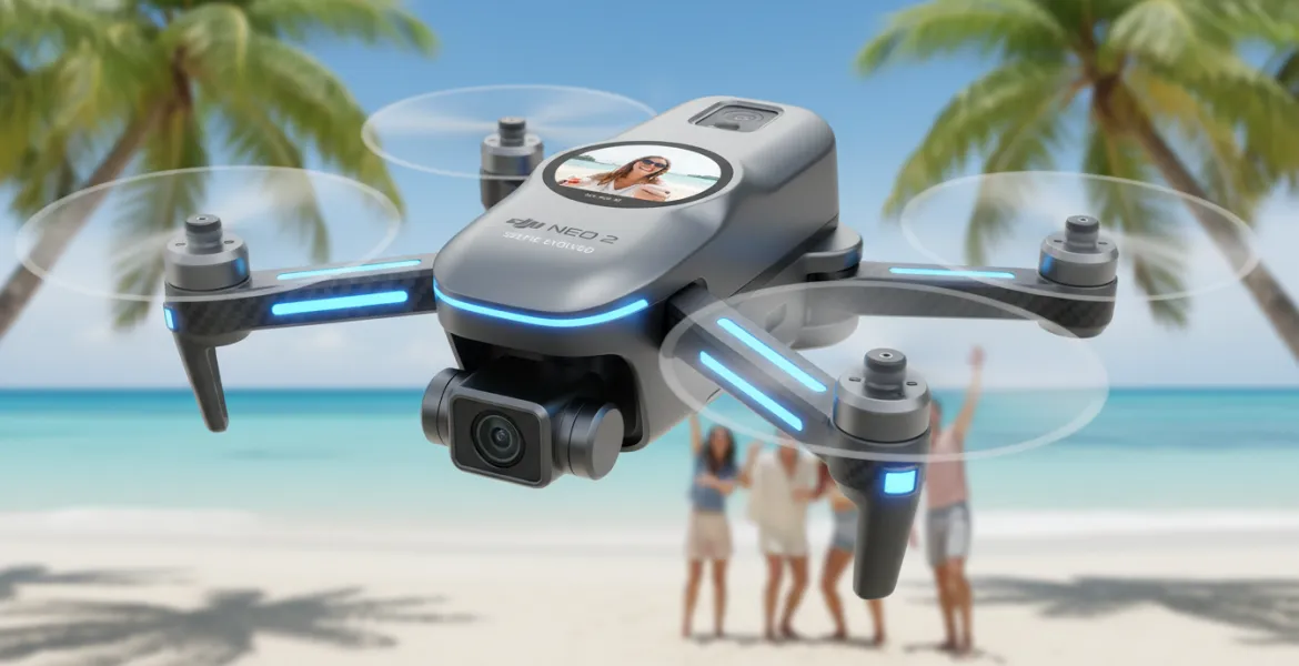 DJI Neo 2: Il drone selfie si evolve con nuove funzionalità e prestazioni migliorate