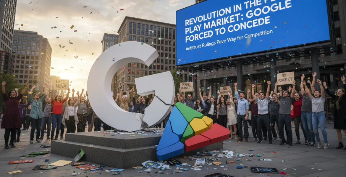 Rivoluzione nel Play Market: Google costretta a cedere