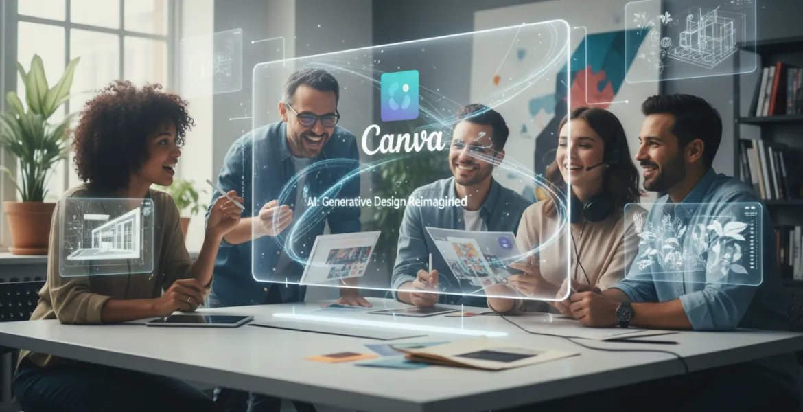 Canva rivoluziona il design con una nuova IA generativa