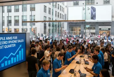 Apple punta al record di vendite di iPhone nel prossimo trimestre