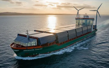Rivoluzione green nei mari: nave cargo olandese alimentata con pannelli solari