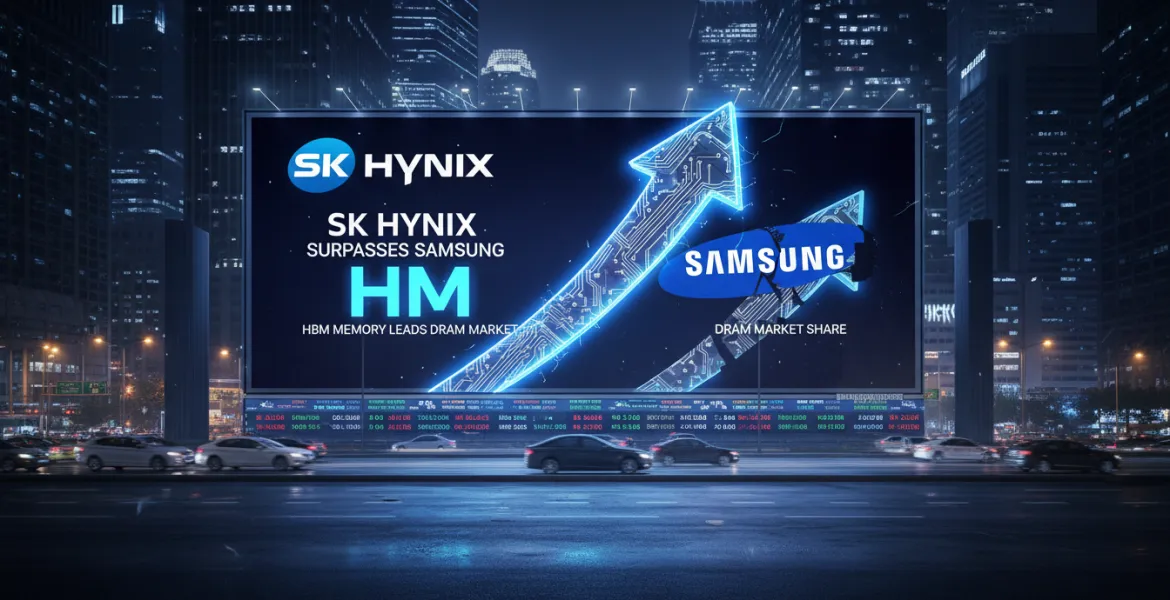SK Hynix sorpassa Samsung nel mercato DRAM grazie alla memoria HBM