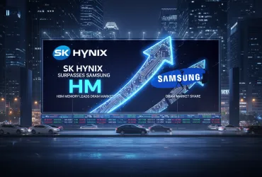 SK Hynix sorpassa Samsung nel mercato DRAM grazie alla memoria HBM