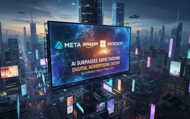 Boom pubblicitario digitale: Meta, Amazon, Alphabet e Microsoft superano le aspettative grazie all'IA
