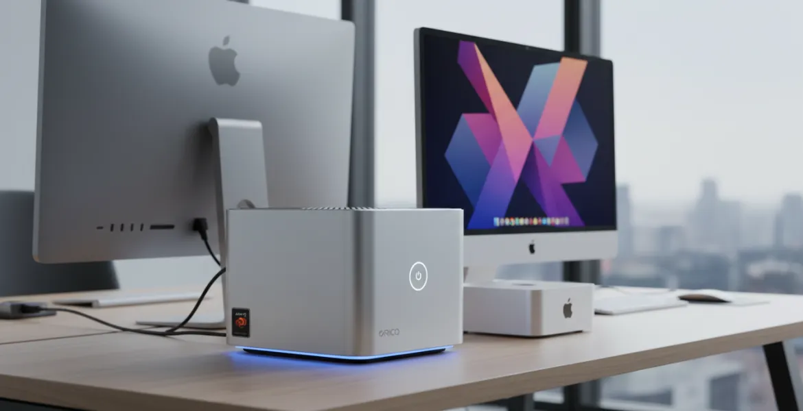 Orico sfida Apple con i Mini PC Omini: Design Mac, cuore AMD Ryzen