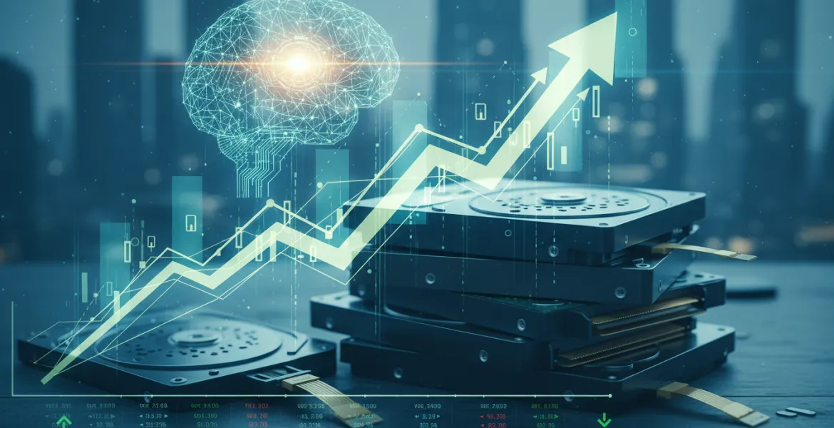Boom dell'IA spinge alle stelle le azioni dei produttori di hard disk