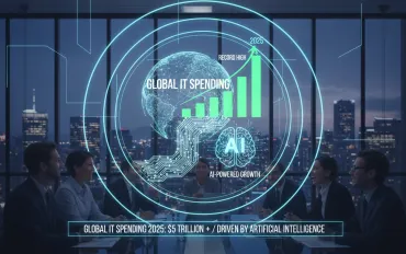Boom dell'IT: Spesa globale record nel 2025, trainata dall'IA