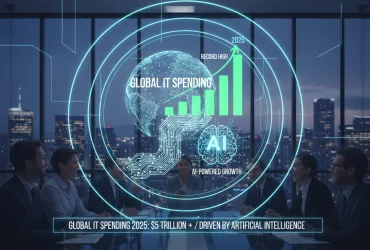 Boom dell'IT: Spesa globale record nel 2025, trainata dall'IA