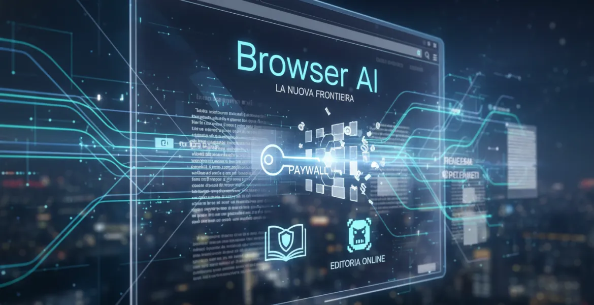 Browser AI: la nuova frontiera aggira i paywall e sfida l'editoria online