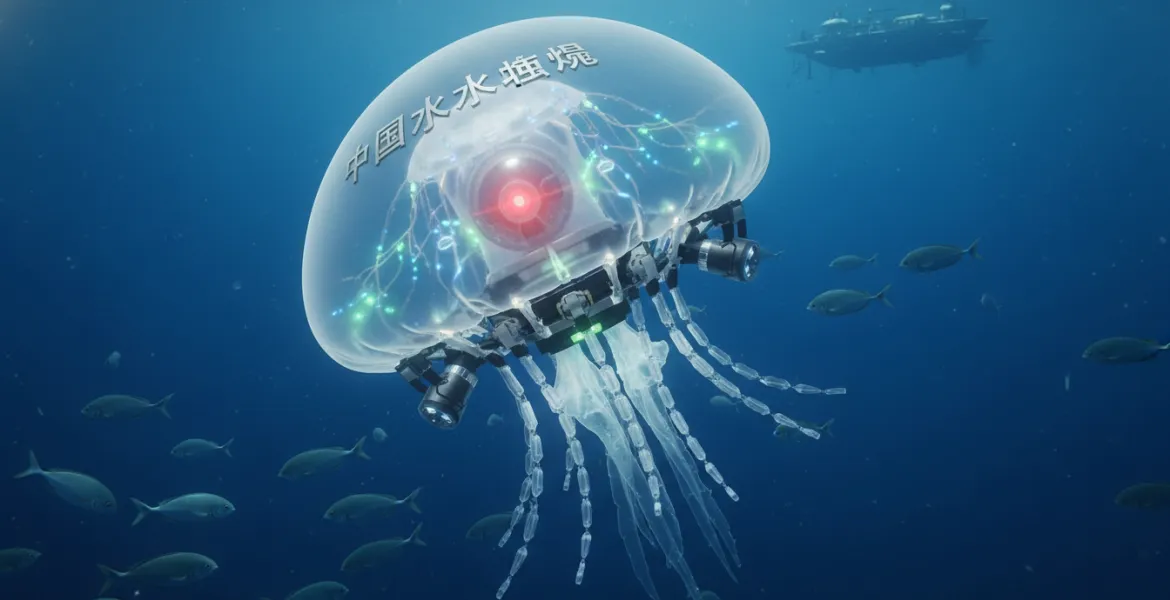 Il 'Fantasma Acquatico': il robot-medusa cinese spia i mari