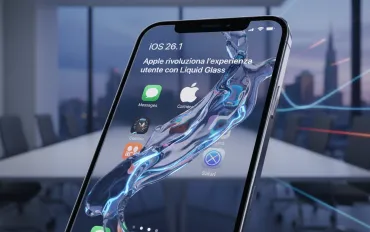 iOS 26.1: Apple rivoluziona l'esperienza utente con Liquid Glass