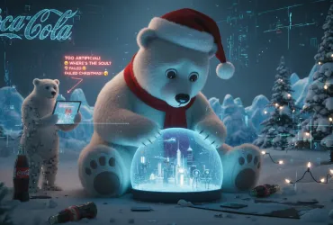 Coca-Cola e l'IA: Un natale agrodolce tra orsi polari e critiche