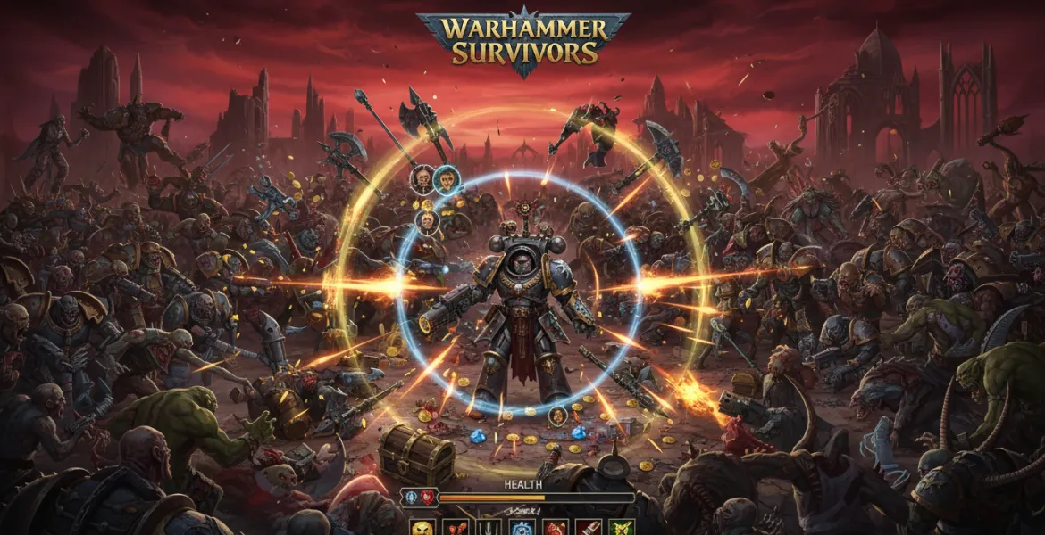 Warhammer Survivors: L'universo di Warhammer incontra Vampire Survivors