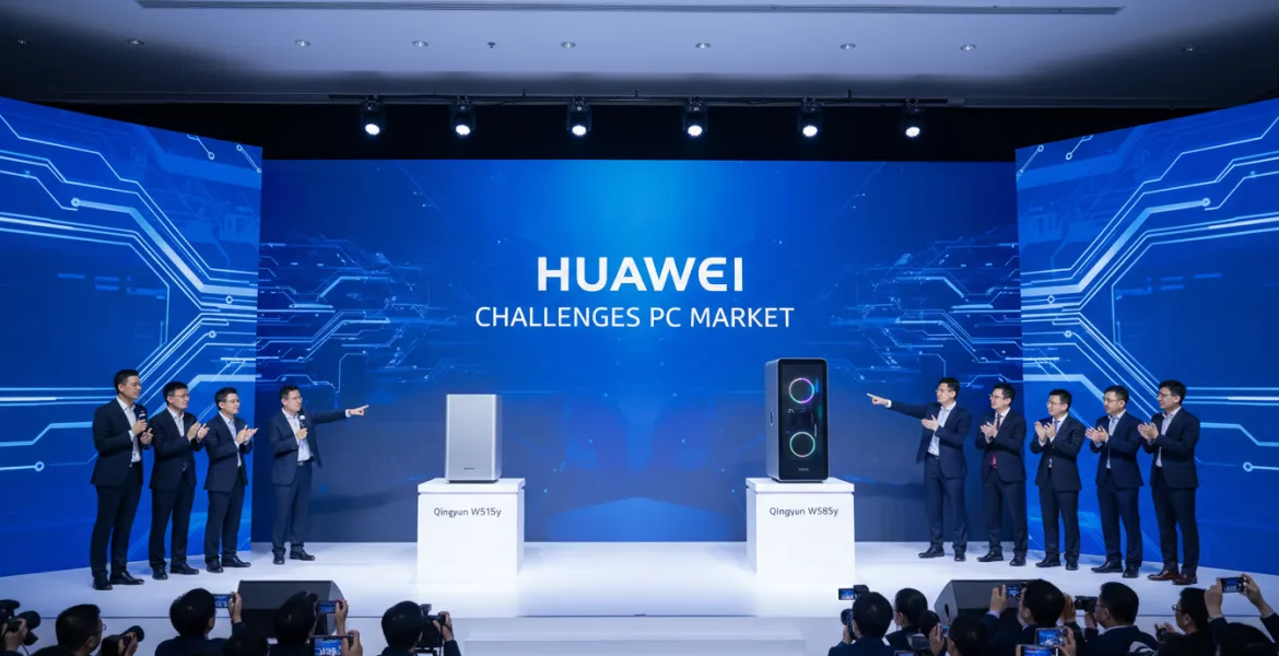 Huawei sfida il mercato PC con i nuovi Qingyun W515y e W585y