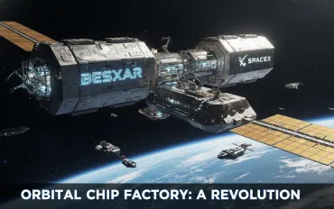 Besxar e SpaceX: fabbrica di chip orbitale, una rivoluzione