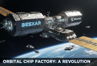 Besxar e SpaceX: fabbrica di chip orbitale, una rivoluzione