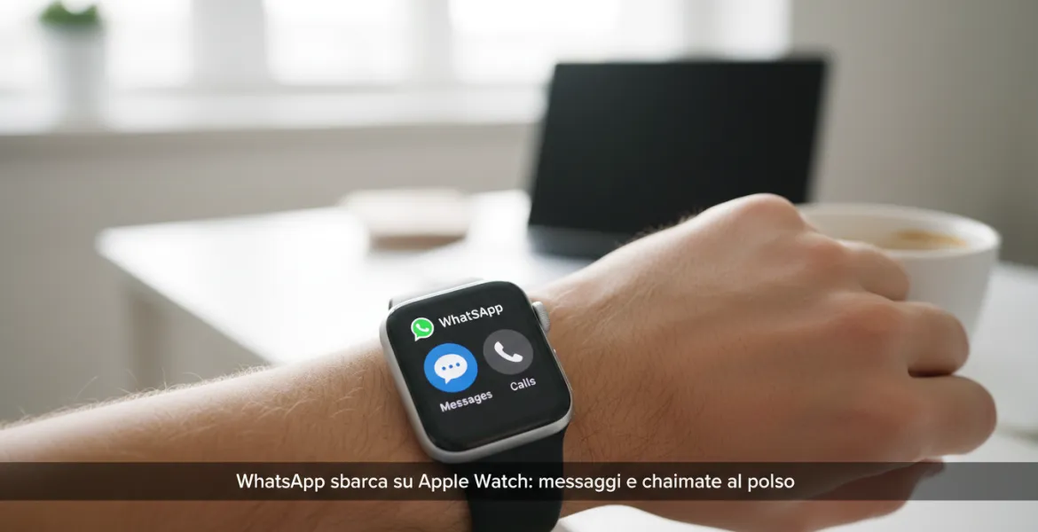 WhatsApp sbarca su Apple Watch: messaggi e chiamate al polso