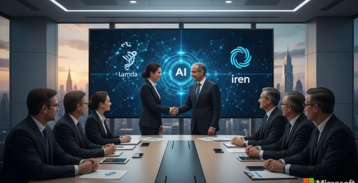 Microsoft stringe accordi miliardari per l'IA: Lambda e Iren in prima linea