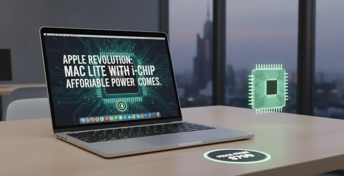 Apple rivoluziona il mercato: Mac economico con chip iPhone in arrivo