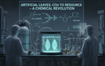 Foglie artificiali rivoluzionano la Chimica: CO2 trasformata in risorsa