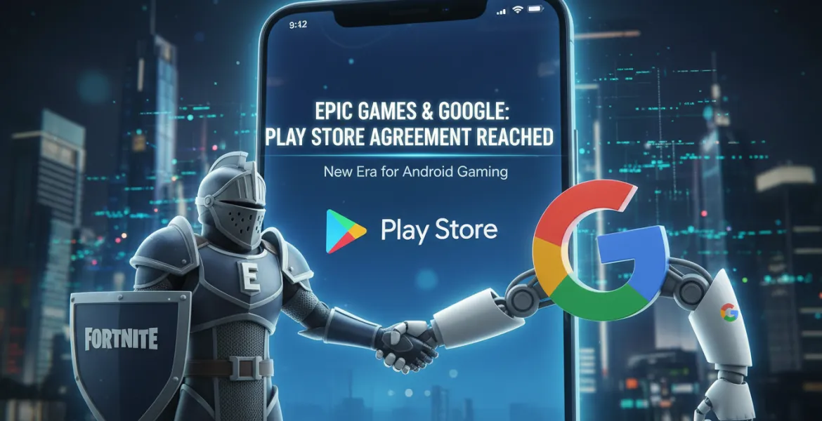Epic Games e Google: accordo raggiunto sulla gestione del Play Store