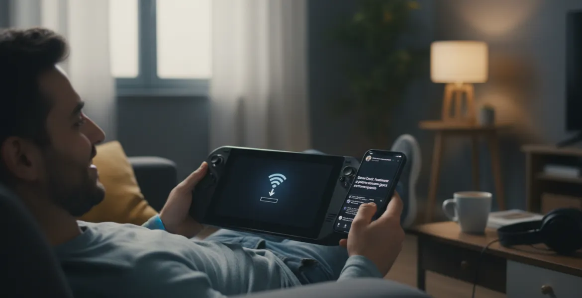 Steam Deck: Finalmente si possono scaricare giochi a schermo spento