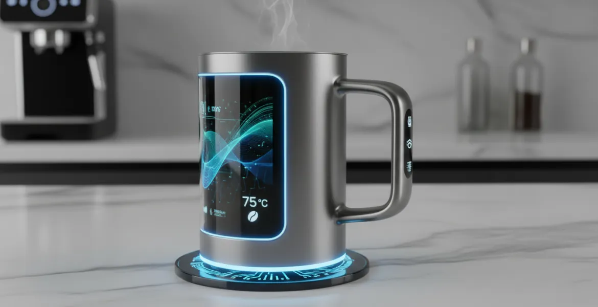 Tazza hi-tech rivela la tua alimentazione: sensore misura la vitamina C dal sudore!