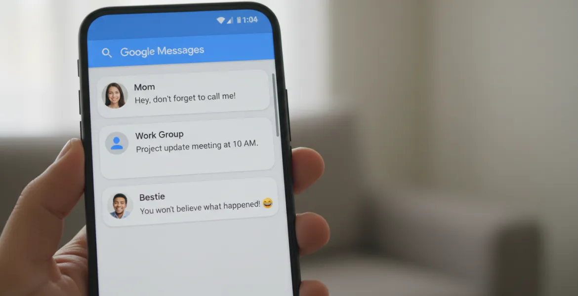 Google Messaggi rivoluziona le chat di gruppo: arriva la menzione!