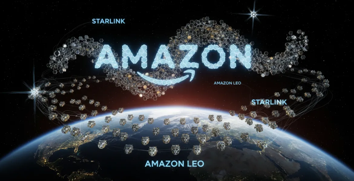 Amazon sfida Starlink con Amazon Leo: Internet satellitare di nuova generazione