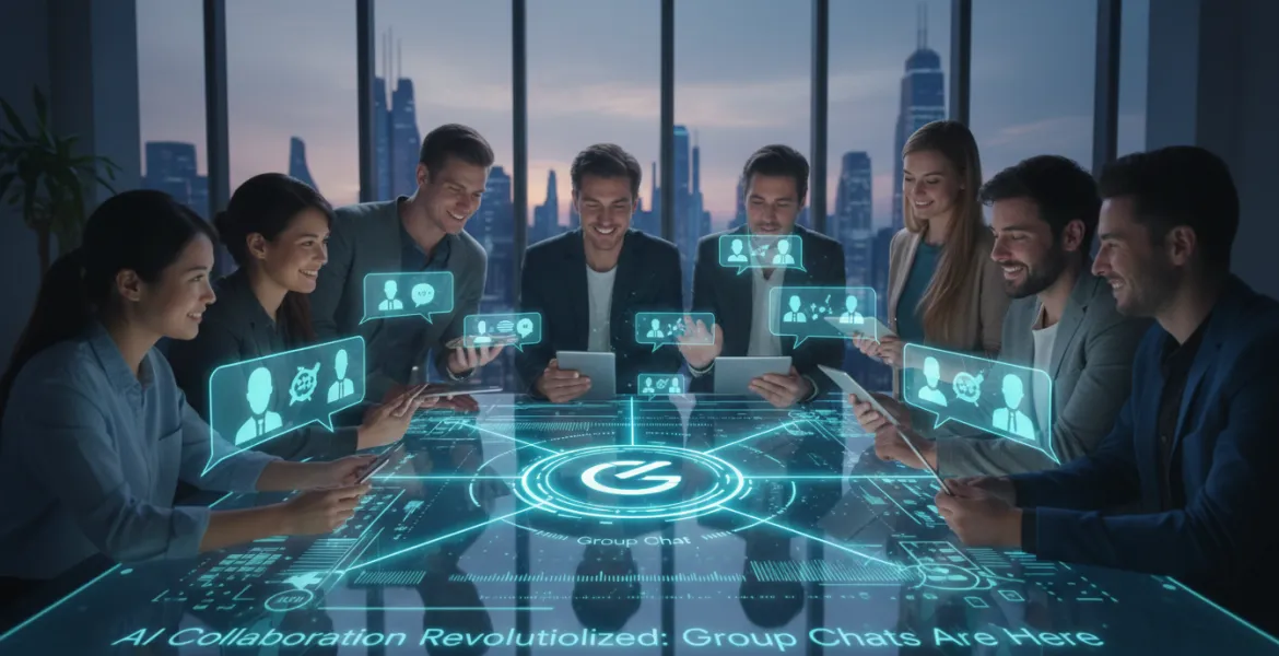 ChatGPT rivoluziona la collaborazione: Arrivano le chat di gruppo