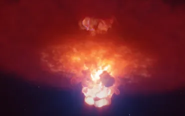 Esplosione stellare da record: Osservata la nascita di una Supernova