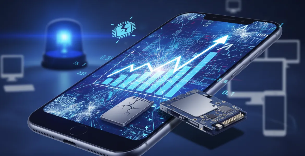 Allarme Memorie: Samsung aumenta i prezzi NAND fino al 60%, impatto su PC e smartphone