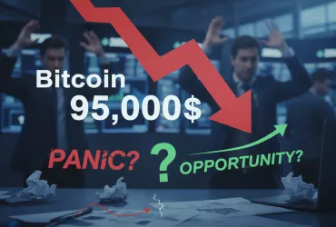 Bitcoin crolla sotto i 95.000$: Panico o opportunità