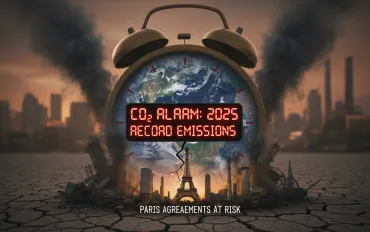 Allarme CO2: Emissioni record nel 2025, accordi di Parigi a rischio