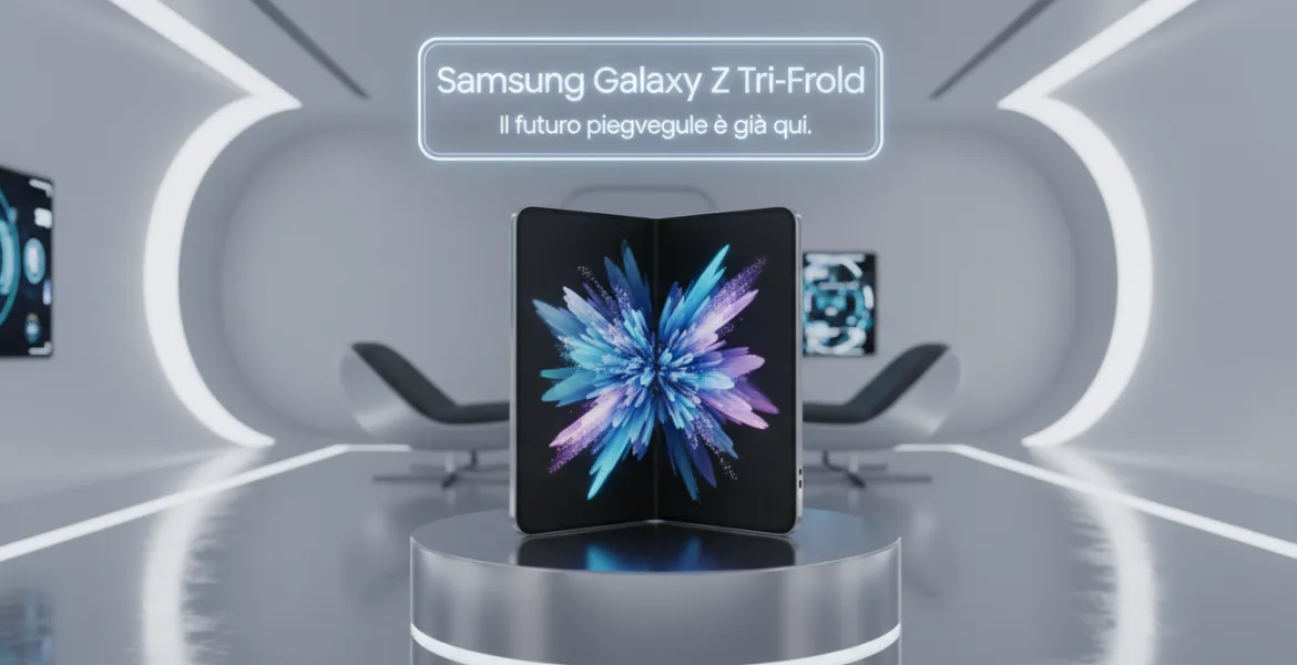 Samsung Galaxy Z TriFold: Il futuro pieghevole è già qui