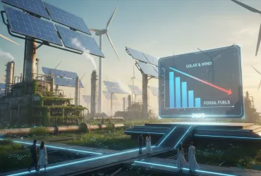 Rivoluzione Energetica: Solare e Eolico pronti a superare i combustibili fossili nel 2025