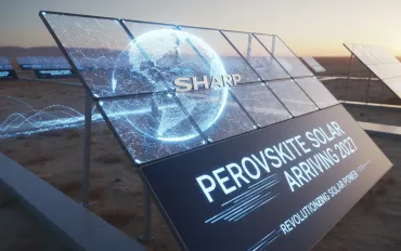 Sharp rivoluziona il solare: Pannelli in perovskite in arrivo nel 2027