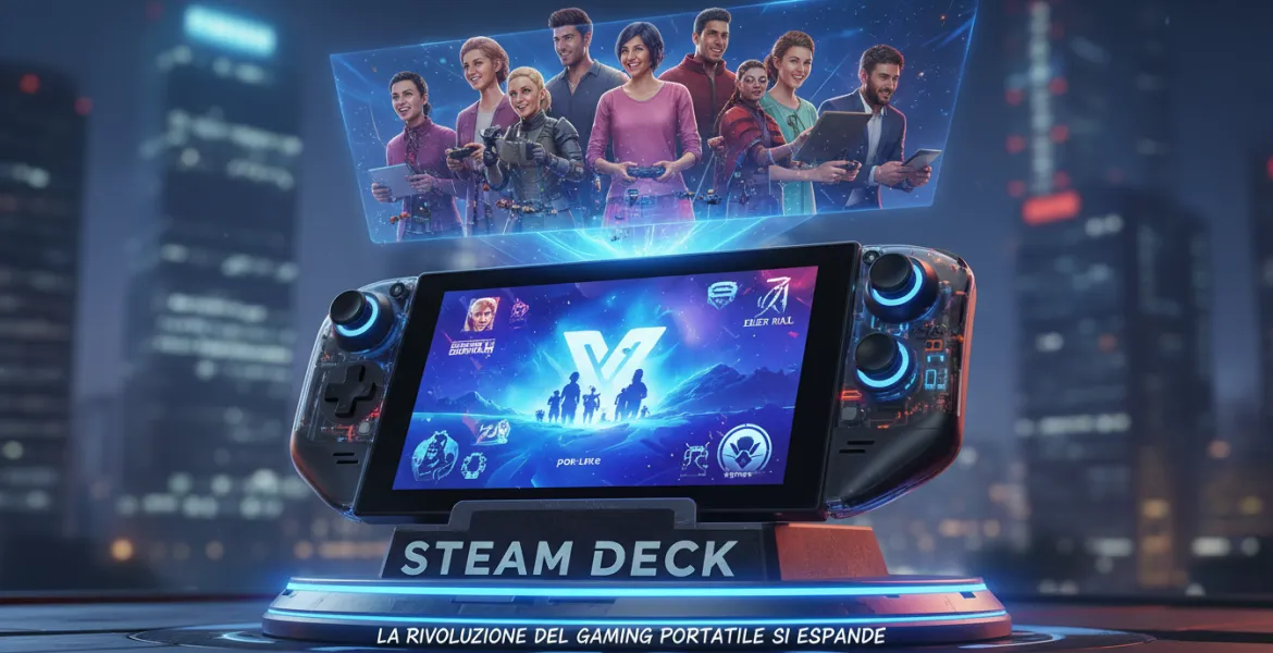 Steam Deck: La rivoluzione del gaming portatile si espande
