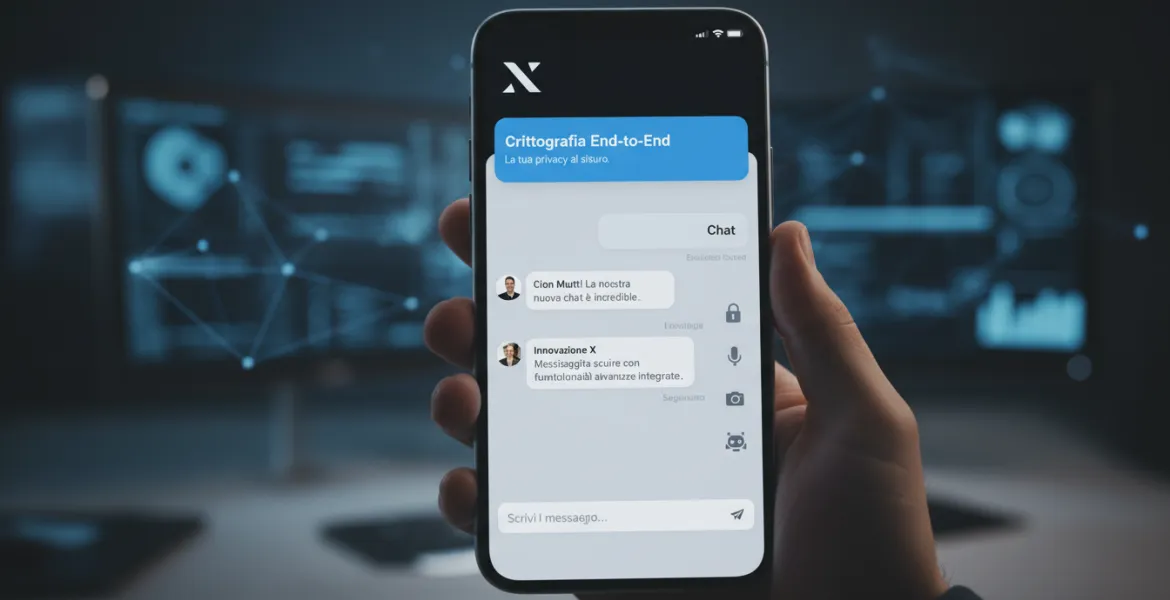 X (Twitter) rivoluziona la messaggistica con Chat: Crittografia End-to-End e funzionalità avanzate