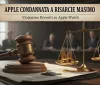 Apple condannata a risarcire Masimo per violazione di brevetti su Apple Watch