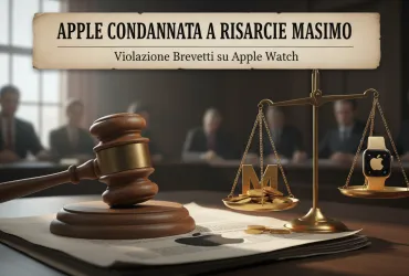 Apple condannata a risarcire Masimo per violazione di brevetti su Apple Watch