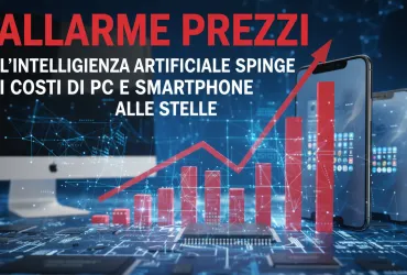 Allarme prezzi: L'Impennata dell'IA spinge i costi di PC e smartphone alle stelle