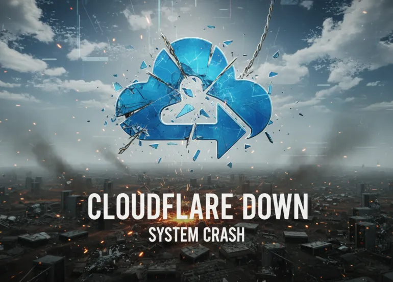 Cloudflare down: Blackout globale per milioni di siti Web
