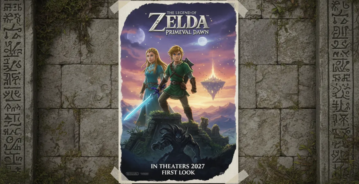 The Legend of Zelda: Prime immagini dal film in arrivo nel 2027