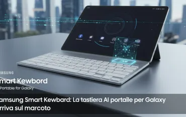 Samsung Smart Keyboard: La tastiera AI portatile per Galaxy arriva sul mercato