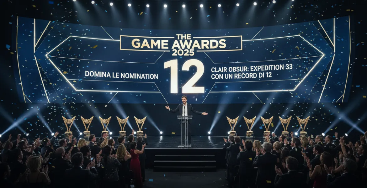 The Game Awards 2025: Clair Obscur: Expedition 33 domina le nomination con un record di 12