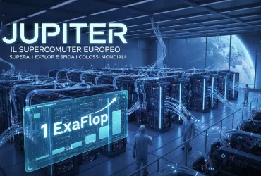 JUPITER: Il supercomputer europeo supera 1 Exaflop e sfida i colossi mondiali